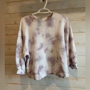 Maison de Amélie | Purple Tie Dye Crewneck Sweater